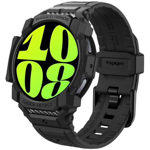 Pasek SPIGEN Rugged Armor Pro do Samsung Galaxy Watch 7 (44mm) Czarny