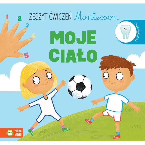 Kolorowanka Zeszyt ćwiczeń Montessori Moje ciało (miękka okładka)