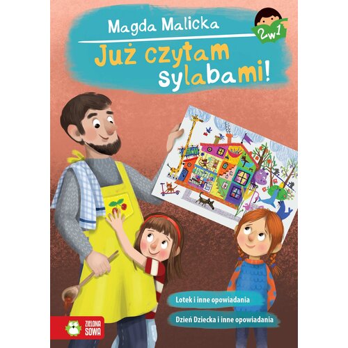 Książka Już czytam sylabami 2w1 Lotek Dzień Dziecka i inne opowiadania Magda Malicka (miękka okładka)