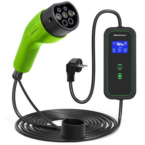 Ładowarka do samochodu elektrycznego QOLTEC 52476 Typ 2 3.5kW