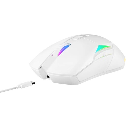 Mysz RAMPAGE Nova M4 Biały
