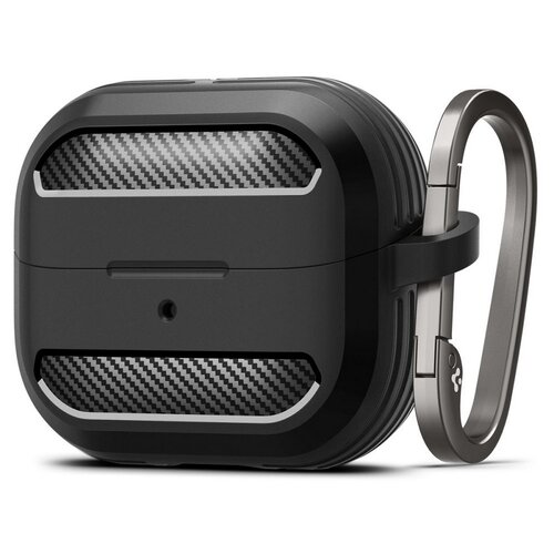 Etui na słuchawki SPIGEN Rugged Armor do Samsung Galaxy Buds 3/3 Pro Czarny