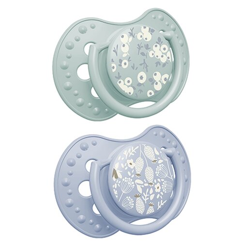 Smoczek LOVI Blossom Blue 22/923Boy 6-18 m (2 sztuki)