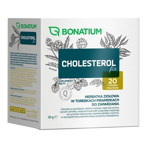 Herbata BONATIUM Cholesterol Fix (20 sztuk)