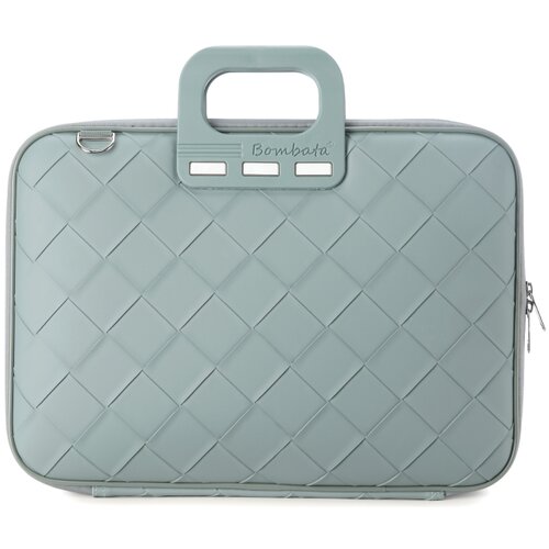 Torba na laptopa BOMBATA Intrecciato 15-16 cali Niebieski