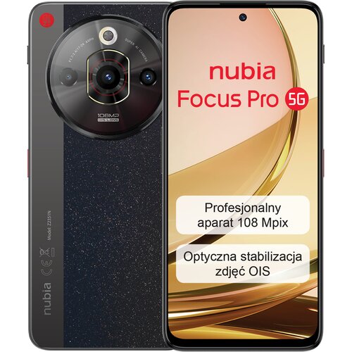Smartfon NUBIA Focus Pro 5G 8/256GB 6.72" 120Hz Czarny