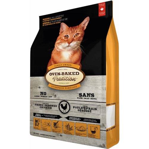 Karma dla kota OBT Cat Food Senior Kurczak 1.13 kg