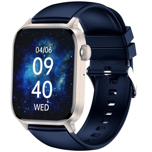 KIANO Watch GO Niebieski Smartwatch niskie ceny i opinie w Media Expert