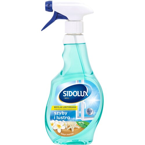 Płyn do mycia szyb SIDOLUX Crystal Lazur Morza 500 ml