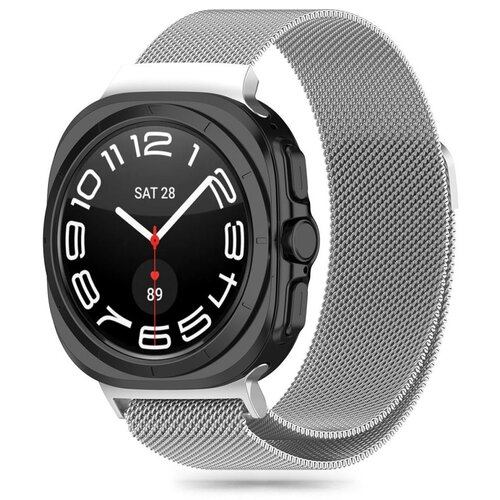 Pasek TECH-PROTECT MilaneseBand do Samsung Galaxy Watch Ultra 47mm Srebrny