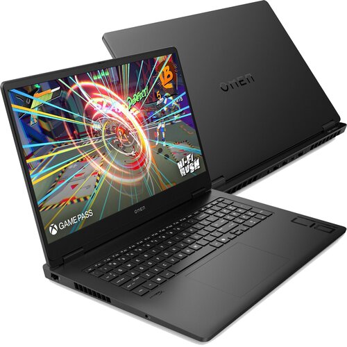 Laptop HP Omen 17-DB0056NW 17.3" IPS 144Hz R7-8845HS 16GB RAM 1TB SSD GeForce RTX4060 DLSS 3 Windows 11 Home