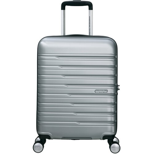 Walizka AMERICAN TOURISTER Flashline 55 cm Srebrny