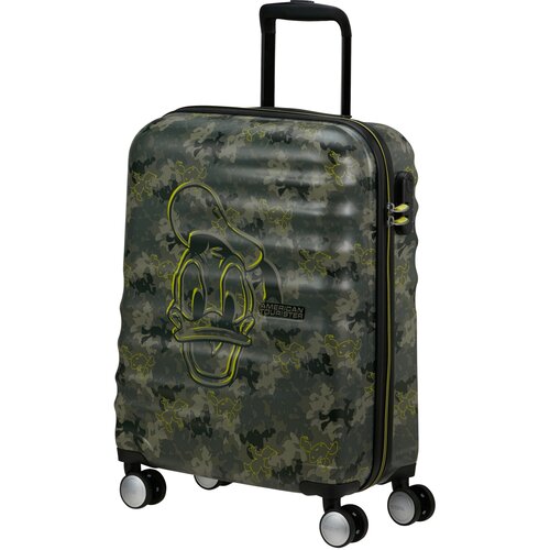 Walizka AMERICAN TOURISTER Wavebreaker Disney 55 cm Czarno-zielony
