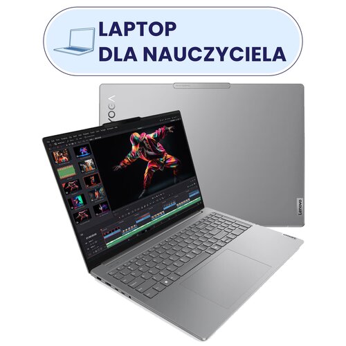 Laptop LENOVO Yoga Pro 9 16IMH9 16" 165Hz Ultra 7-155H 16GB RAM 512GB SSD GeForce RTX4060 DLSS 3 Windows 11 Home, Funkcje AI