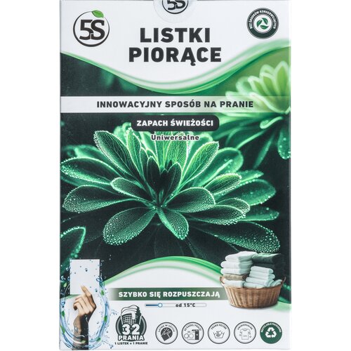 Chusteczki do prania 5S Zapach Świeżości (32 sztuk)