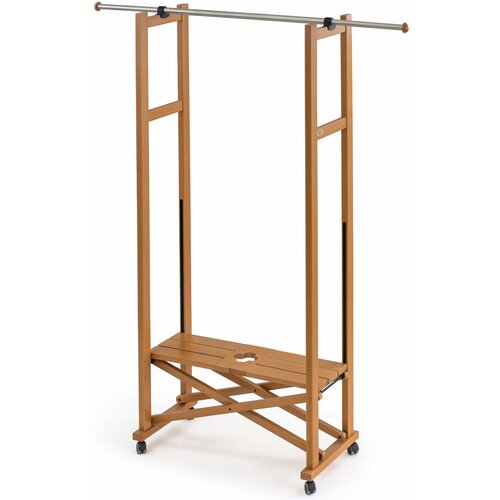 Stojak na ubrania ARREDAMENTI Elios 37 x 78 cm Brązowy