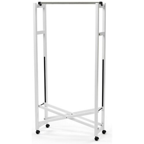 Stojak na ubrania ARREDAMENTI Giulius 78 x 31 cm Biały