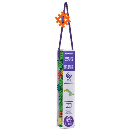 Klocki plastikowe MARIOINEX Micro Waffle Dinozaur 903452