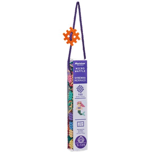 Klocki plastikowe MARIOINEX Micro Waffle Syrenka 903476