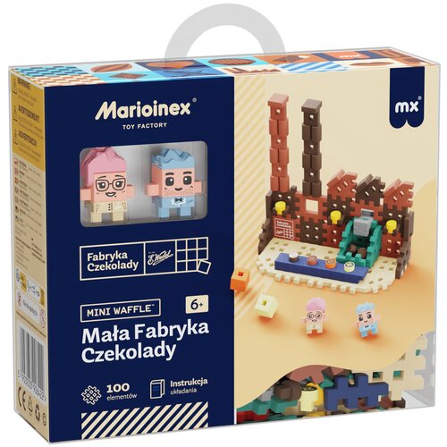 Klocki elastyczne MARIOINEX Mini Waffle Wedel Mała Fabryka Czekolady 906422