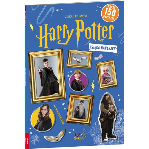 Książka z zadaniami  Harry Potter Księga naklejek (miękka okładka)