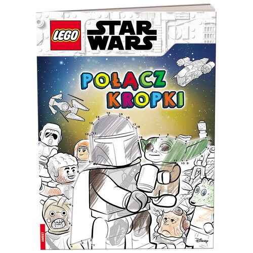 Kolorowanka LEGO Star Wars Połącz kropki SPCS-6301 (okładka miękka)