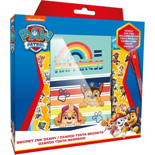 Pamiętnik KIDS EUROSWAN Psi Patrol z magicznym długopisem PW19854