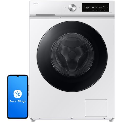 Pralko-suszarka SAMSUNG WD90DB7B85GWU4 BESPOKE AI EcoBubble Pranie optymalne