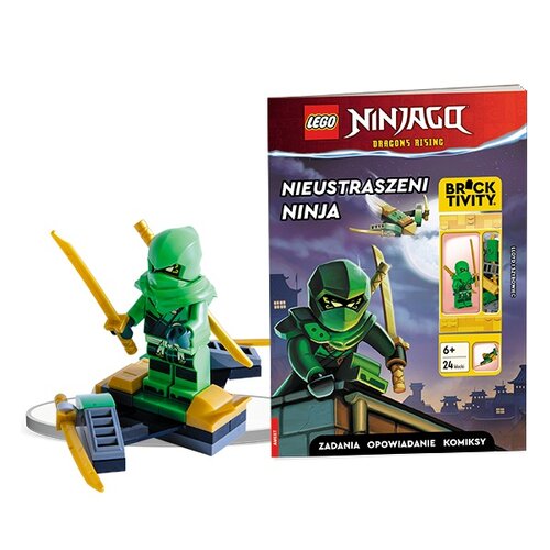 Książka LEGO Ninjago Nieustraszeni Ninja LNC-6728P1 (okładka miękka)