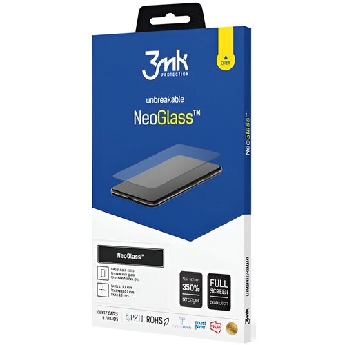 Szkło hybrydowe 3MK NeoGlass do Apple iPhone 16 Pro Max Czarny