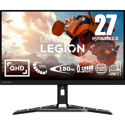 Monitor LENOVO Legion R27qe 27" 2560x1440px IPS 180Hz 0.5 ms
