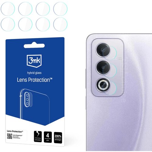 Szkło hartowane na obiektyw 3MK Lens Protection do Oppo A3 Pro 5G/A3 Energy