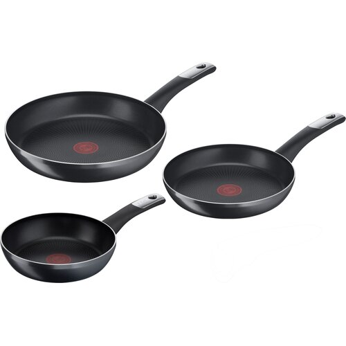 Zestaw patelni TEFAL Hard Titanium Essential C3889053 (3 elementy)