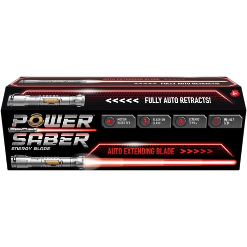 Miecz świetlny POWER SABER Czerwony