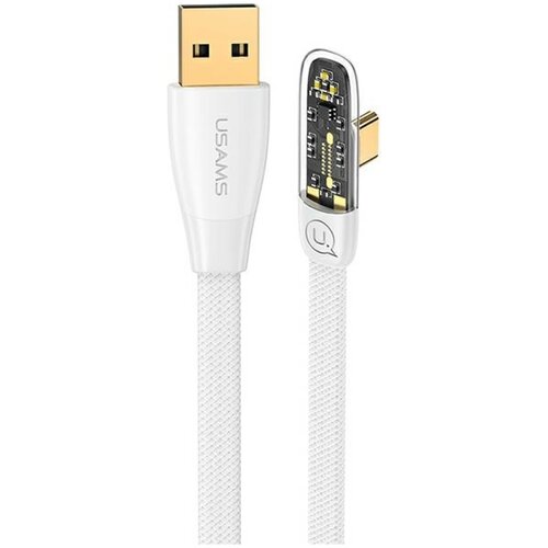 Kabel USB - USB-C USAMS 1.2 m 66W Biały