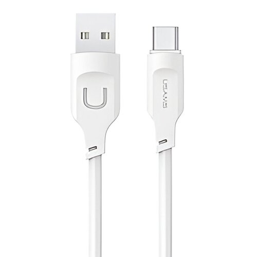 Kabel USB-A - USB-C USAMS Lithe Series US-SJ568 66W 1.2 m Biały
