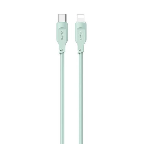 Kabel USB-C - Lightning USAMS Lithe Series 20W 1.2 m Zielony