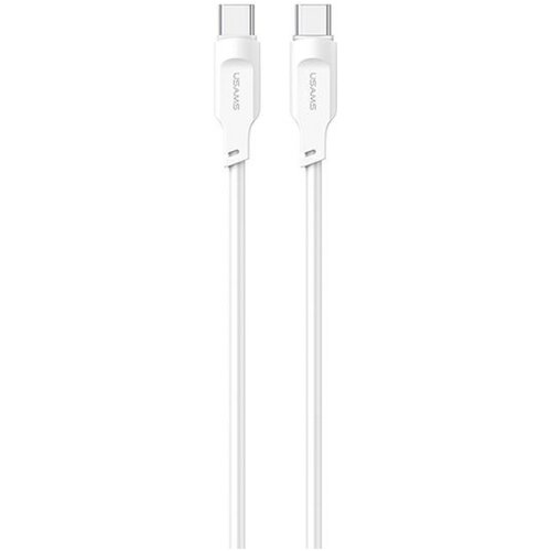 Kabel USB-C - USB-C USAMS SJ567USB02 100W 1.2 m Biały
