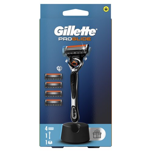 Golarka GILLETTE ProGlide + 4 ostrza + Stojak