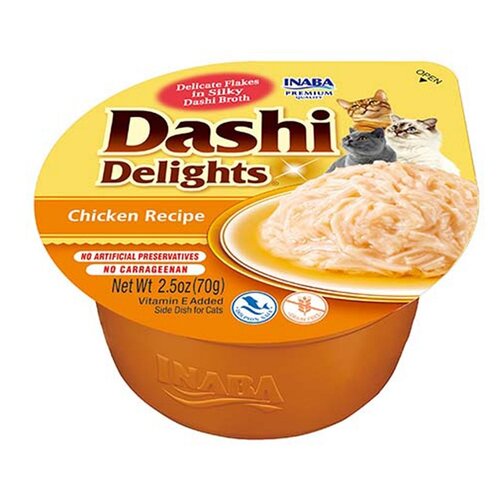 Karma dla kota INABA Dashi Delights Kurczak 70 g