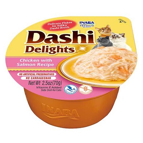 Karma dla kota INABA Dashi Delights Łosoś 70 g