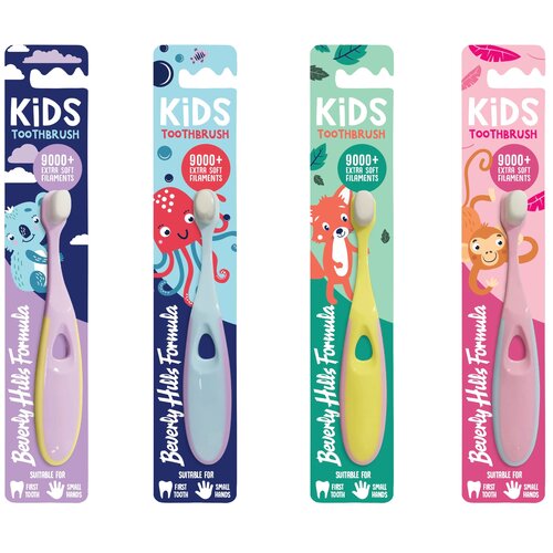 Szczoteczka do zębów BEVERLY HILLS Kids 9008 Extra Soft Wielokolorowy