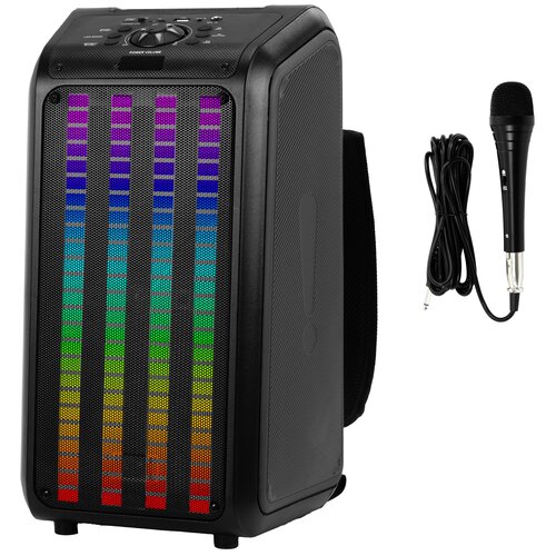 Power audio MUSICMATE MM-SC950 DiscoJam Mikrofon Karaoke Czarny