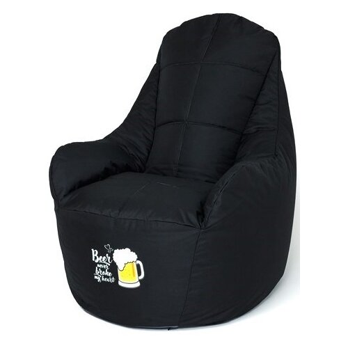 Pufa worek GO GIFT PUFGGFSAK0157 Czarny XXL 140x90 cm