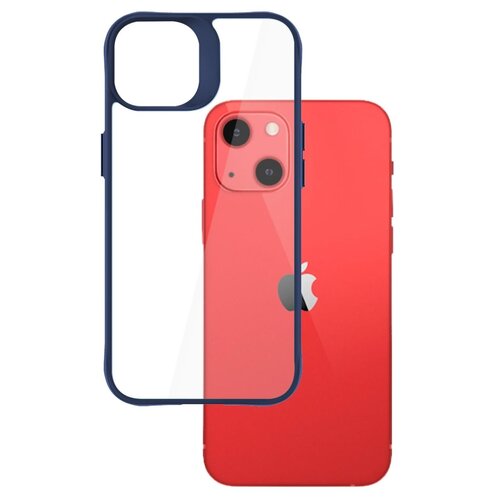 Etui 3MK Satin Armor Case+ do Apple iPhone 13 Przezroczysto-niebieski