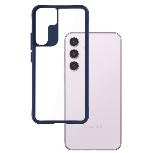 Etui 3MK Satin Armor Case+ do Samsung Galaxy S24 Przezroczysto-niebieski