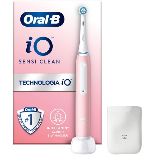 Szczoteczka magnetyczna ORAL-B iO Sensi Clean Różowy