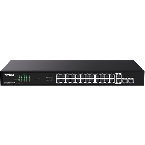 Switch TENDA TEG1128P-24-250W Gigabit Ethernet, 28 portów, Funkcja PoE