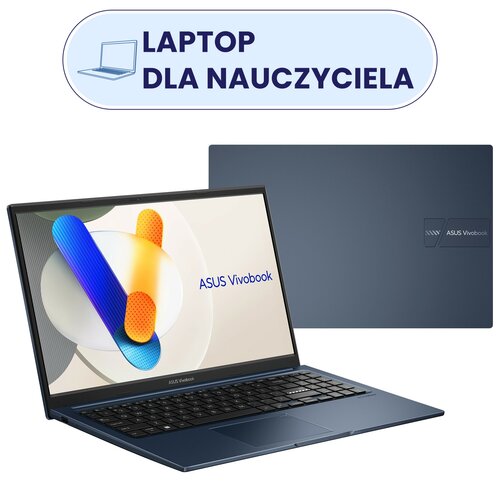 Laptop ASUS Vivobook 15 X1504VA-BQ041W 15.6" IPS i3-1315U 16GB RAM 512GB SSD Windows 11 Home
