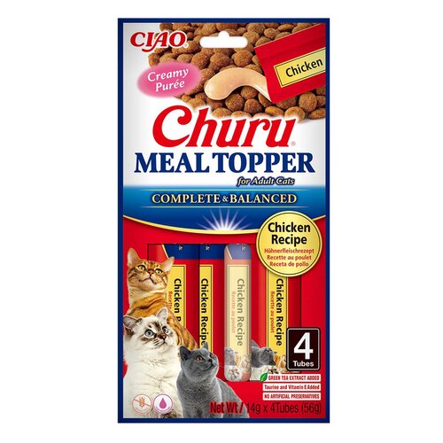 Przysmak dla kota INABA Churu Meal Topper Kurczak (4 x 14 g)